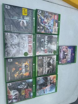 Xbox One Game Bundle - 9 Games
