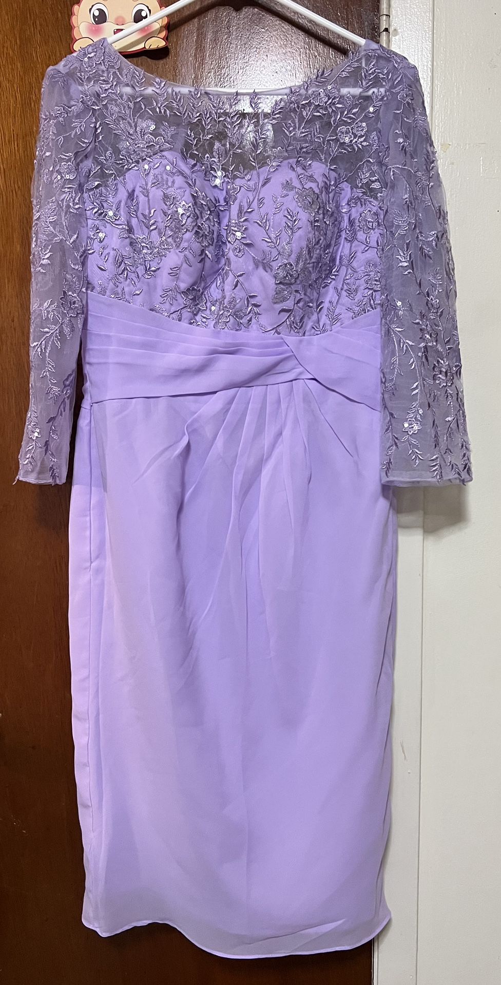 2PC Lavender Dress 