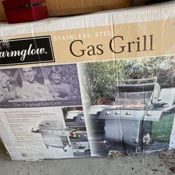 Charglow Stainless Steel Unopened In The Box Grill 