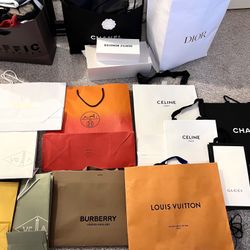 Authentic Louis Vuitton Paper Shopping Bag - multiple sizes available