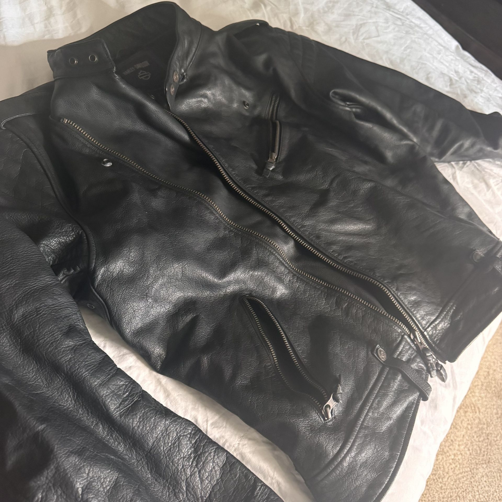 Xl Harley Davidson Leather Jacket