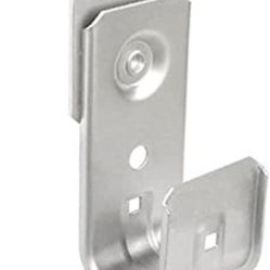 Southwire SW-JHK-12-AB 3/4" Support J Hook with Removable Angle Bracket Attachment, Holds 20 CAT 5E Cables, Zinc Plated Steel Ceiling Mount, 50 Pack, 