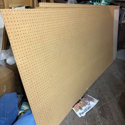 Pegboard panels