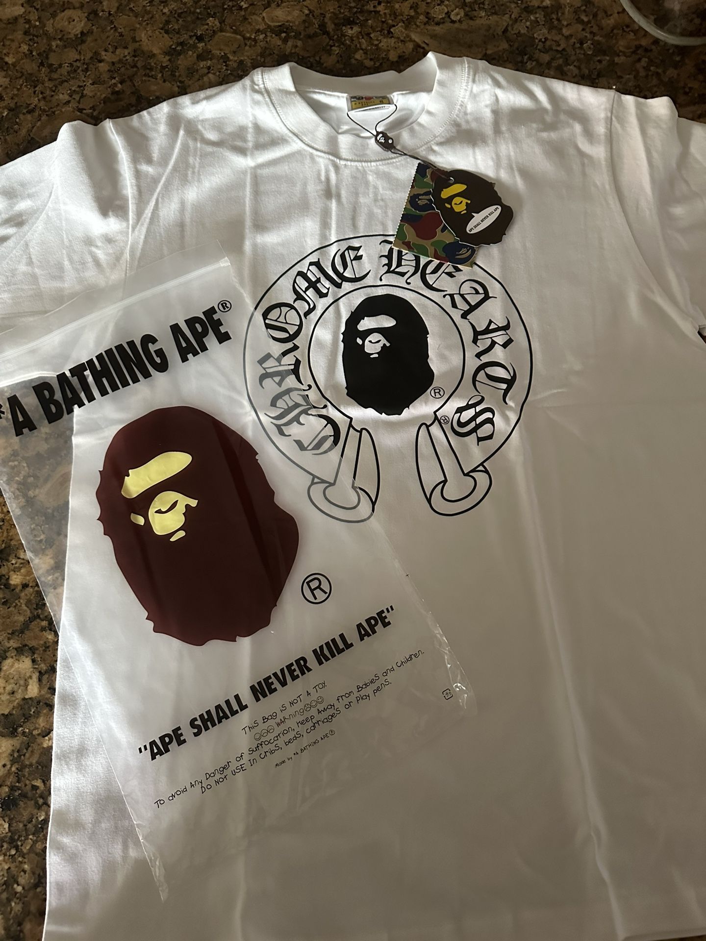 Bape Chrome Hearts Shirt