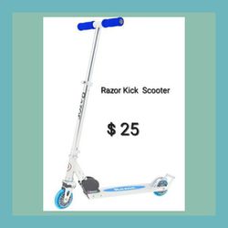 New Razor Kid Scooter  Blue Or Red 