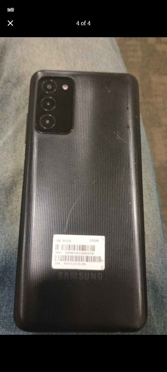 Samsung Galaxy A03 With Active Line TracFone.