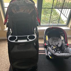 Graco car seat with Stroller
