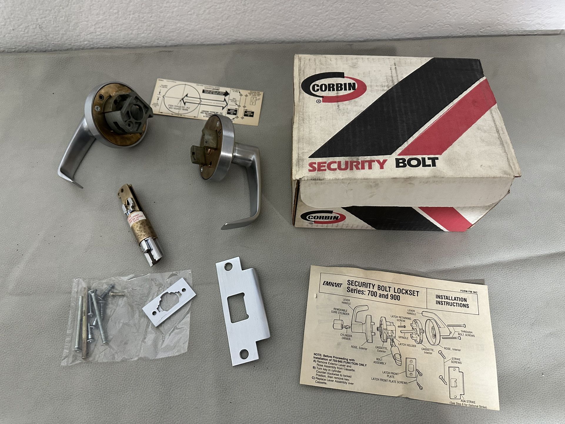 Security Bolt Corbin Commercial Lock Lot Of 25