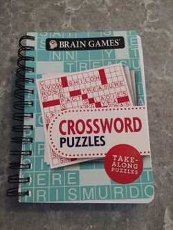 Brain Games Crossword Puzzle Book New