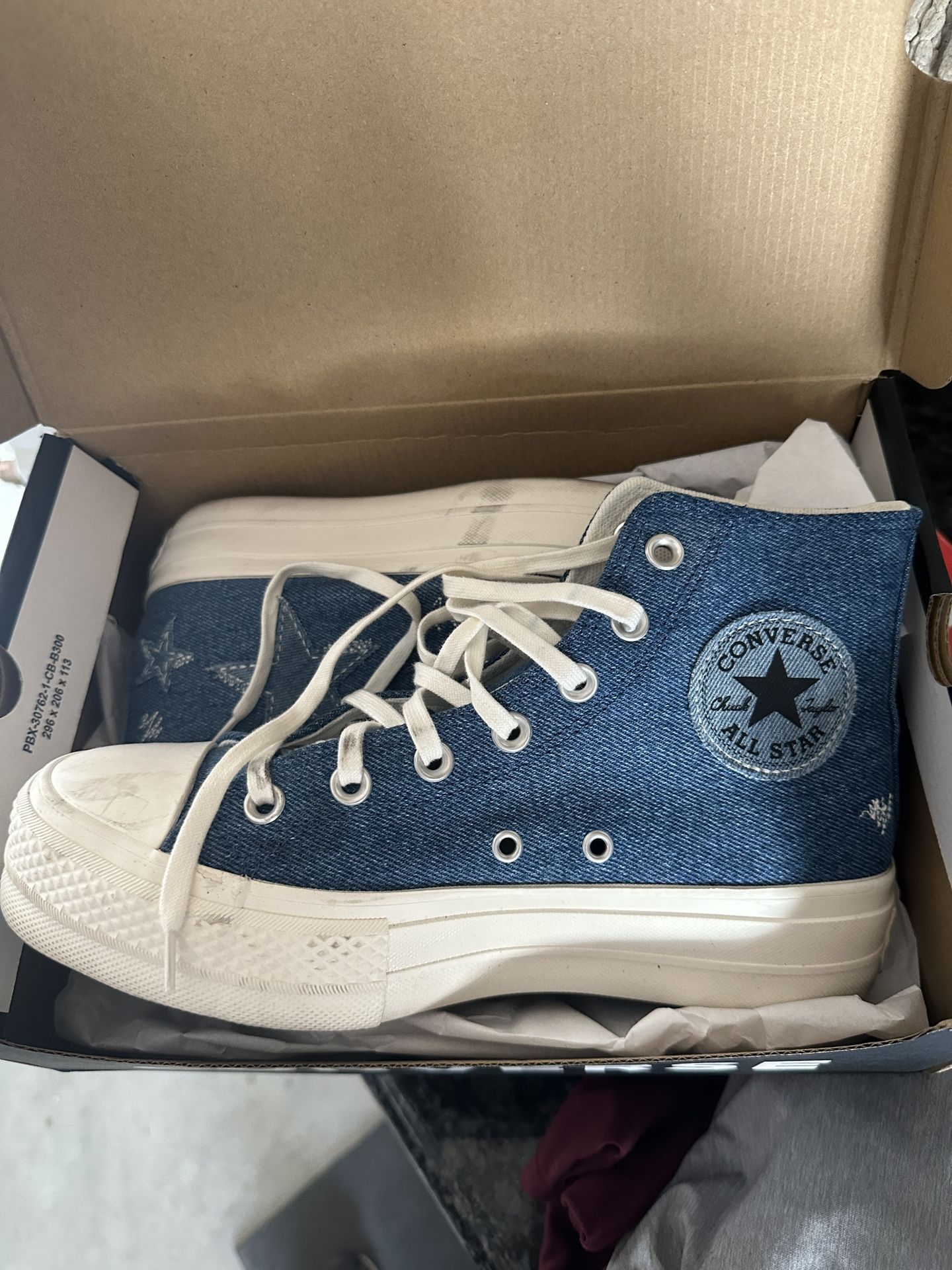 Chuck Taylor All Star Lift Denim Women’s High Tops