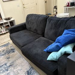 Grey Pullout Couch