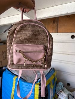 Juicy Couture Mini Backpack Pink Brown & Steve Madden