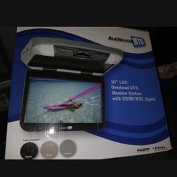 Brand New 10inch Car Flipdown Built In Dvd Hdmi Monitor $180firm Price Pickup Only Serious Buyers Please Yes It Is Avaliable 