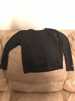 Black athletic swim shirt 5t