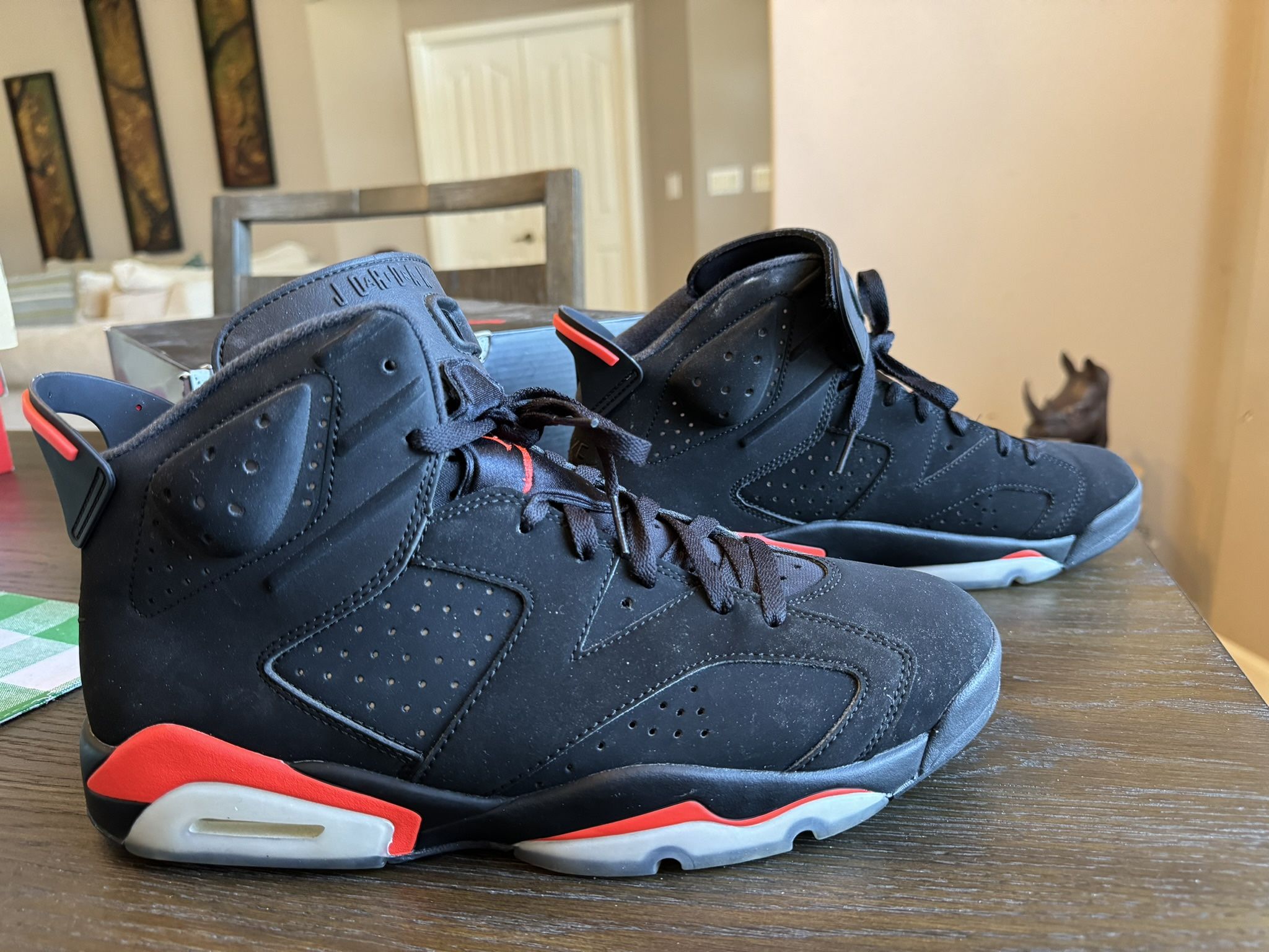 Infrared Jordan 6 Size 12