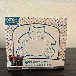 Pokemon center 151 ETB