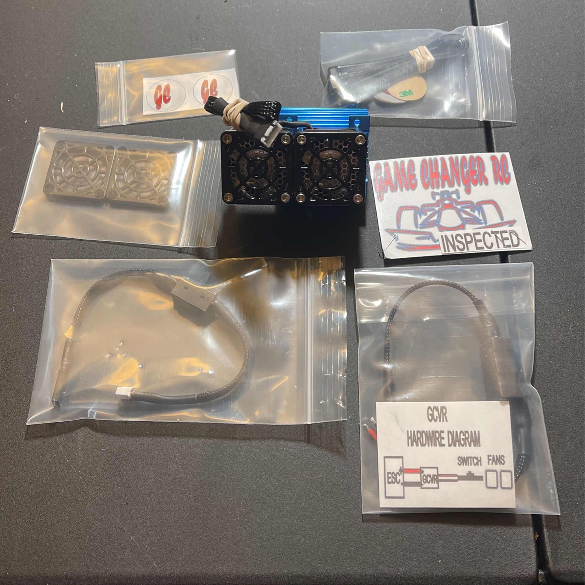 Game Changer Fans With Voltage Regulator Rc