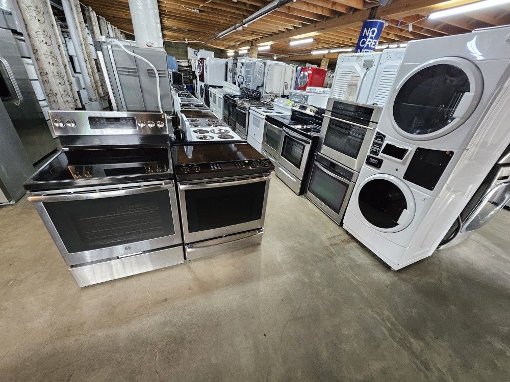 Huge Sale Warehouse Full Of Nice Like Brand New Appliances Free Warranty Only44for Financing 90day TO Pay