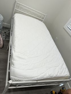 Twin Bed Memory Foam - No Mattress Included