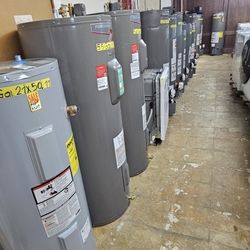 WATER HEATER GAS AND ELECTRIC 1 YEAR WARRANTY GARANTIA POR ESCRITO 