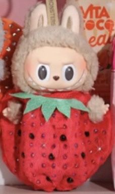 Labubu Doll Strawberry Costume (doll NOT included)