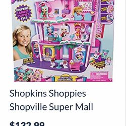 Shopkins Super Mall +6 Shopkins Dolls