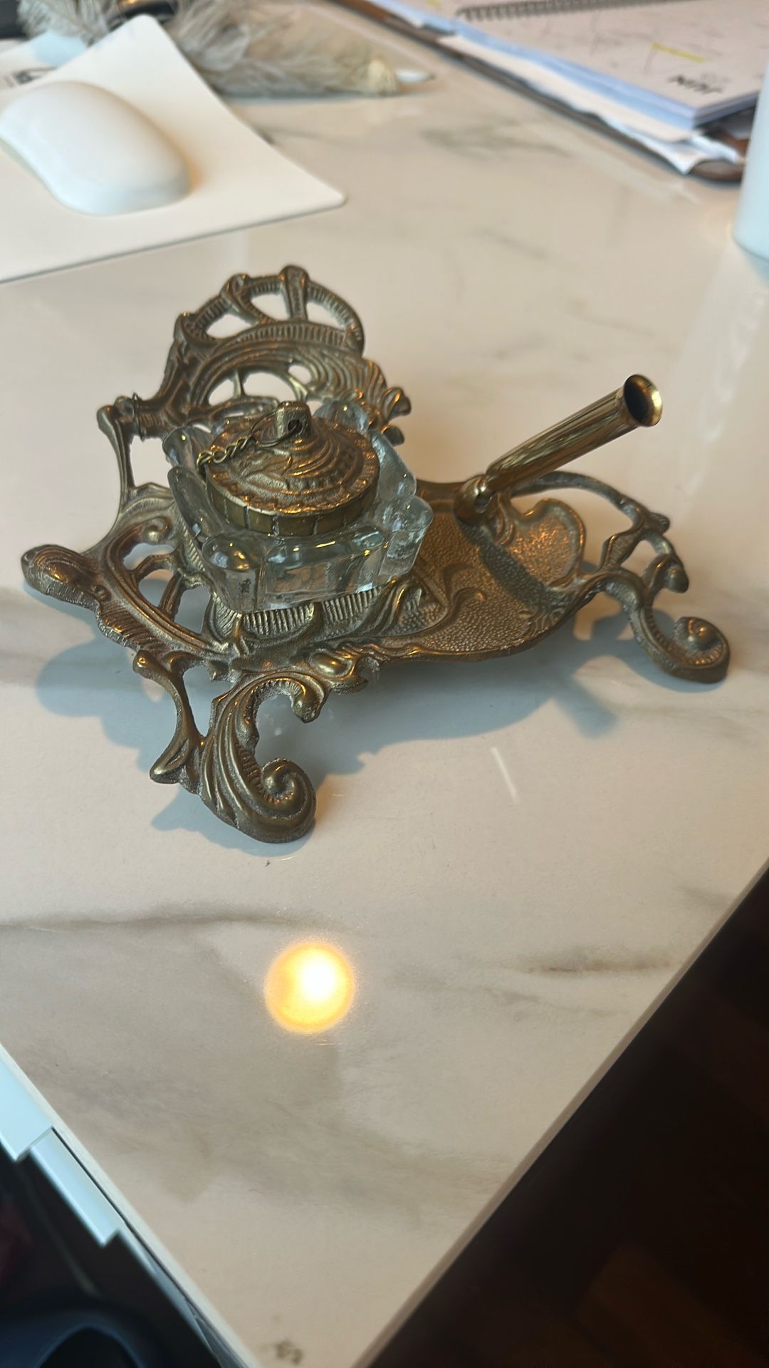 Antique Inkwell