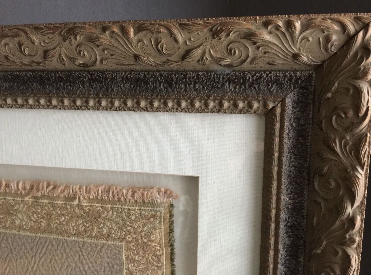 Elegantly Framed French Tapestry