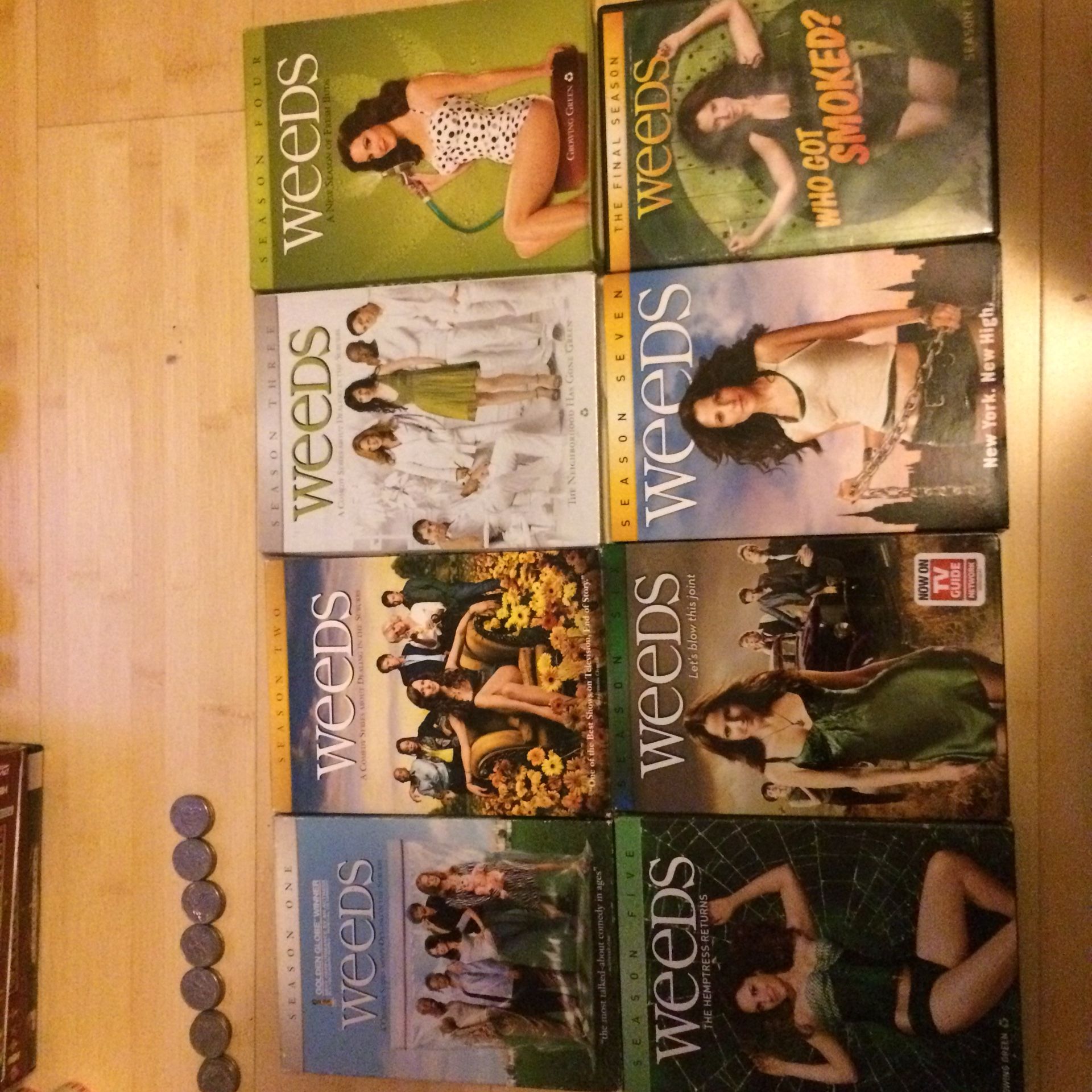 Weeds the complete Dvd series