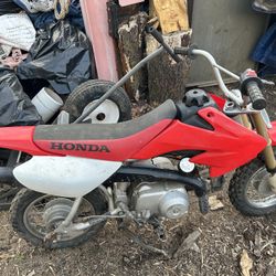 Honda 50cc And A Honda 100cc 2004