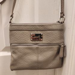 Nine West Gray Medium Messenger Crossbody Bag