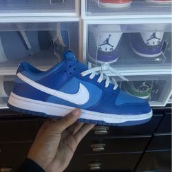 Marina blue dunks 