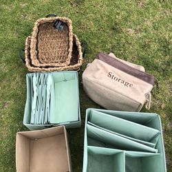 closet kitchen storage baskets foldable linen bin systems