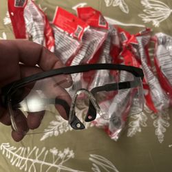 100 Pairs Of Safety Glasses $20 