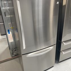 Stainless Steel 26 Cu. Ft. Bottom Freezer Refrigerator