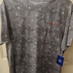 Hurley Large  T-shirt In Gray