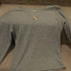 Hollister Flower Long Sleeve Shirt