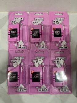 $2 each Walgreens Three Blade Disposable Razors
