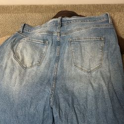Distressed Jeans Women Size 3X