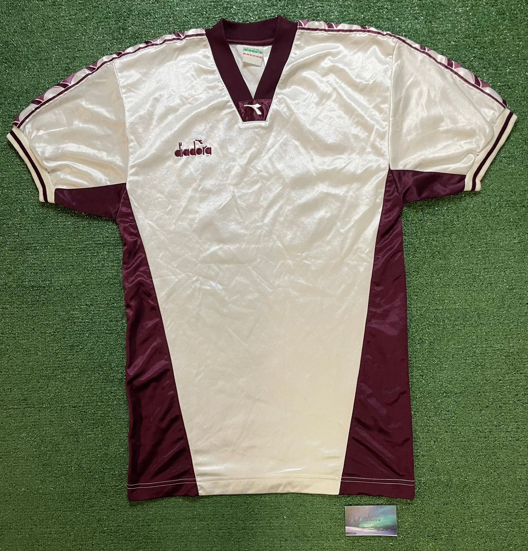 Vintage diadora soccer jersey