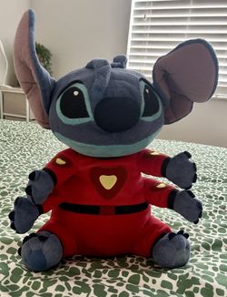 DISNEY STITCH ALIEN RED STITCH BLUE STUFF ANIMAL DISNEY STORE Disney stitch