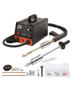 Stud Welder Dent Repair Kit 3KW Spot Welder Dent Puller & 6 Welding Modes  VEVOR 3KW Stud Spot Welder: Perfect Welds in Every Spot  With a robust powe