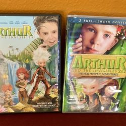 ARTHUR AND THE INVISIBLES DVDS 1-3 (SALE)