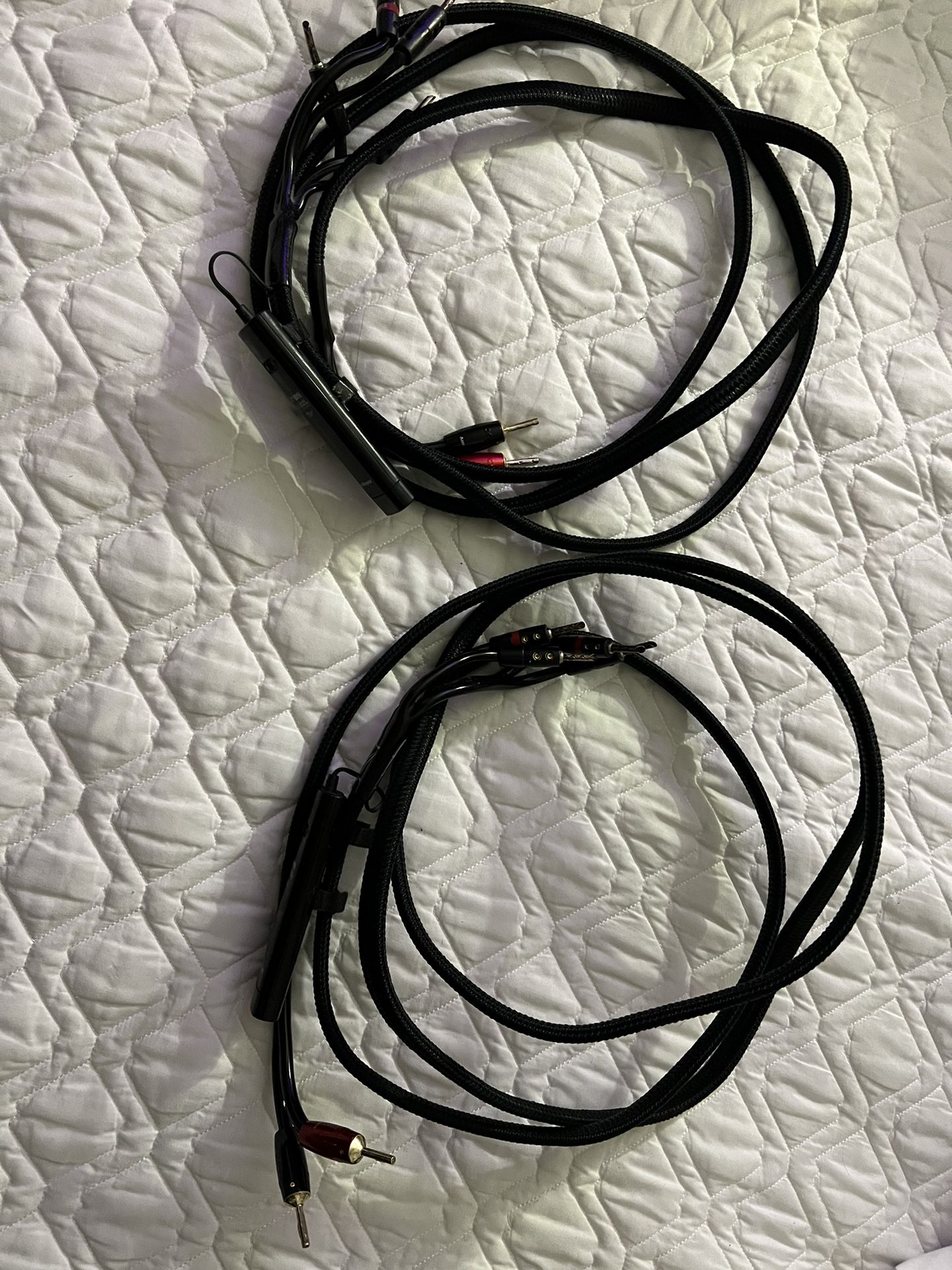 Audio quest Rocket 88 Bi Wire Speaker cables 9.4 Foot 3m