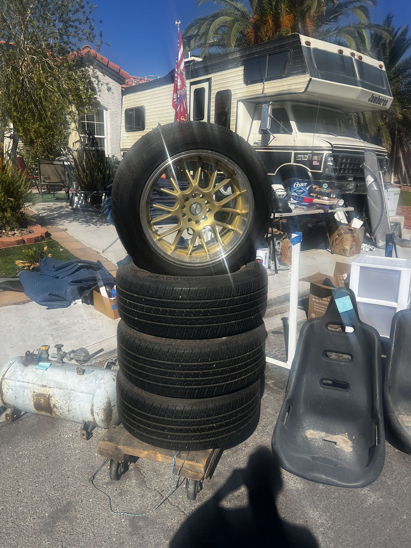 Rims and tires