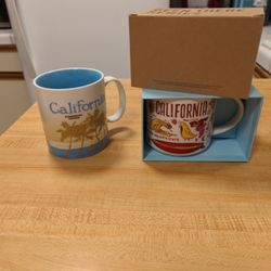Starbucks California Mugs Vintage