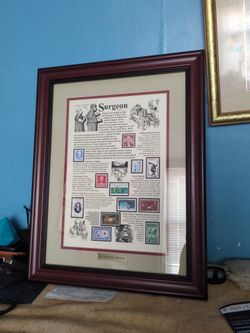 Surgeon mint stamp
