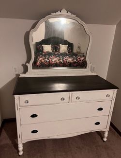 Antique refinished dresser