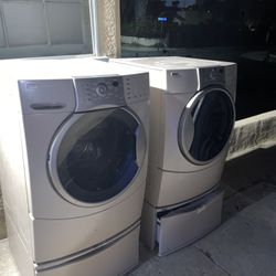 Kenmore Elite Quiet Pak 9 Washer And Dryer Combo 