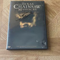 The Texas Chainsaw Massacre Signed By Jessica Biel 